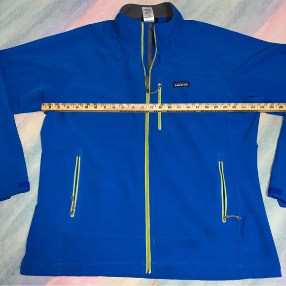 Patagonia Simple Guide Jacket Men’s size XL Blue Full Zip Up Hike Lightweight
